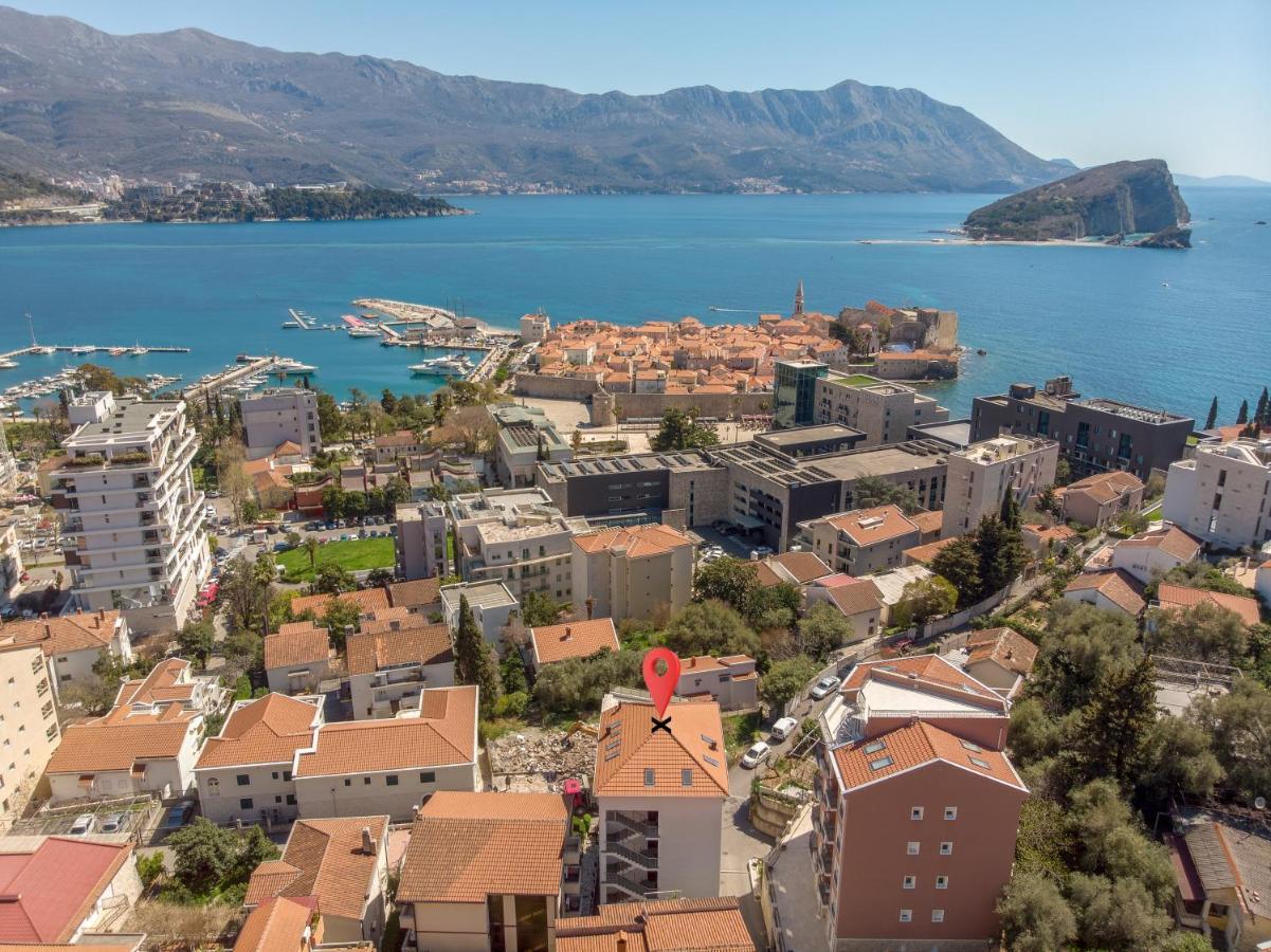 Apartment With A View Budva Bagian luar foto