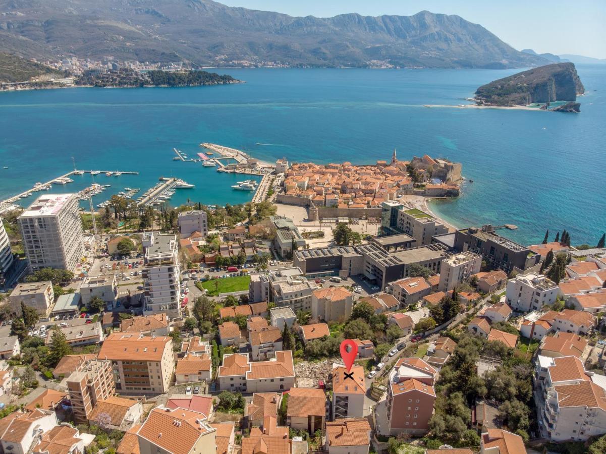 Apartment With A View Budva Bagian luar foto