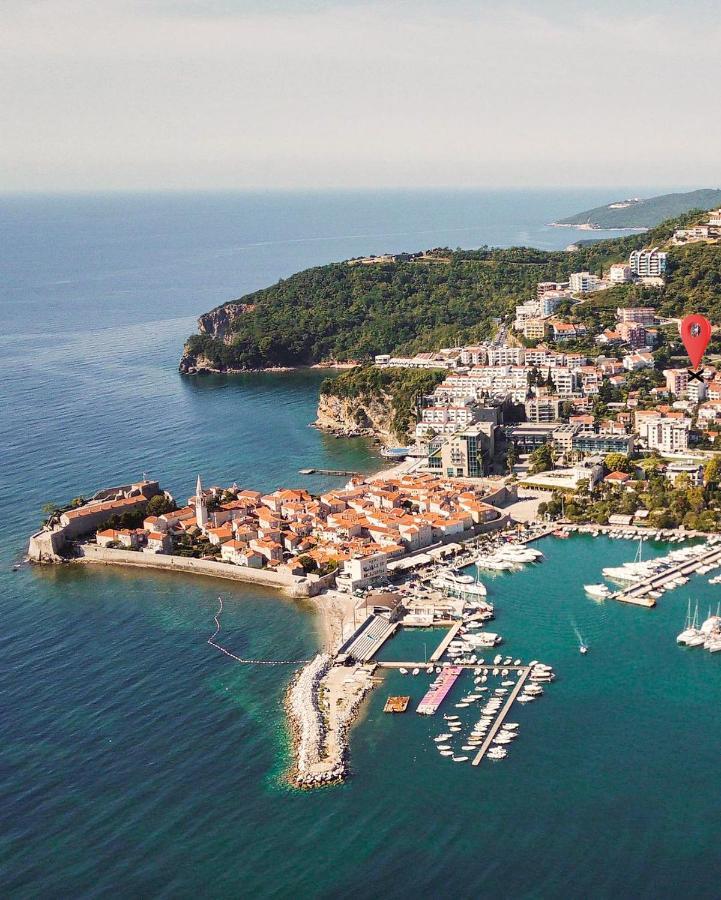 Apartment With A View Budva Bagian luar foto